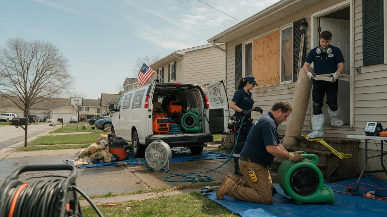 Water Damage Restoration in West Milton, PA near me